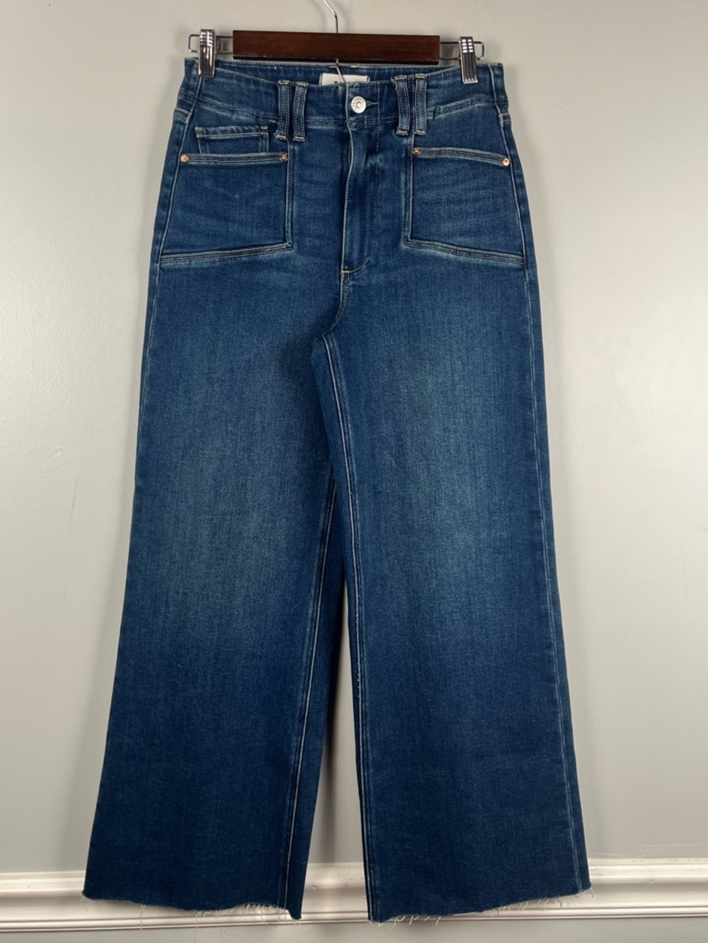 Paige Anessa Wide Leg Jean Amoroso size 27 - Picture 3 of 8